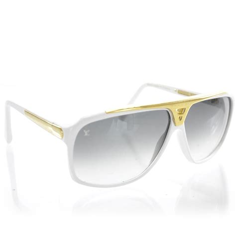 cheap louis vuitton evidence glasses|louis vuitton evidence sunglasses white.